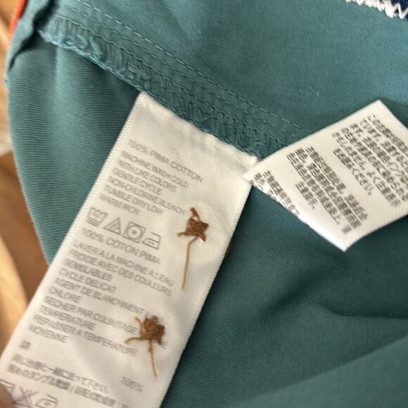 TOMMY BAHAMA Mens Pima Cotto Flat Front Chino Shorts 10 inch Size 38 - Picture 5 of 6